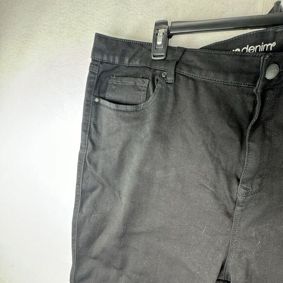 NEW Avenue 26T Butter Denim Black Jeans Womens Plus Size 26 Tall Stretchy Skinny - Picture 14 of 14